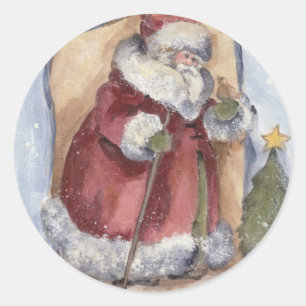 THE SMALLEST SPARROW CLASSIC ROUND STICKER