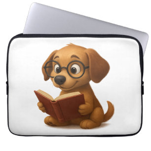  The Smart Dog from the Future  Laptop Sleeve
