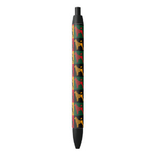 The smart Portuguese water dog Black Ink Pen