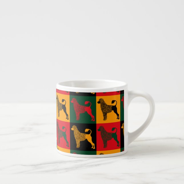 The smart Portuguese water dog  Espresso Cup (Right)
