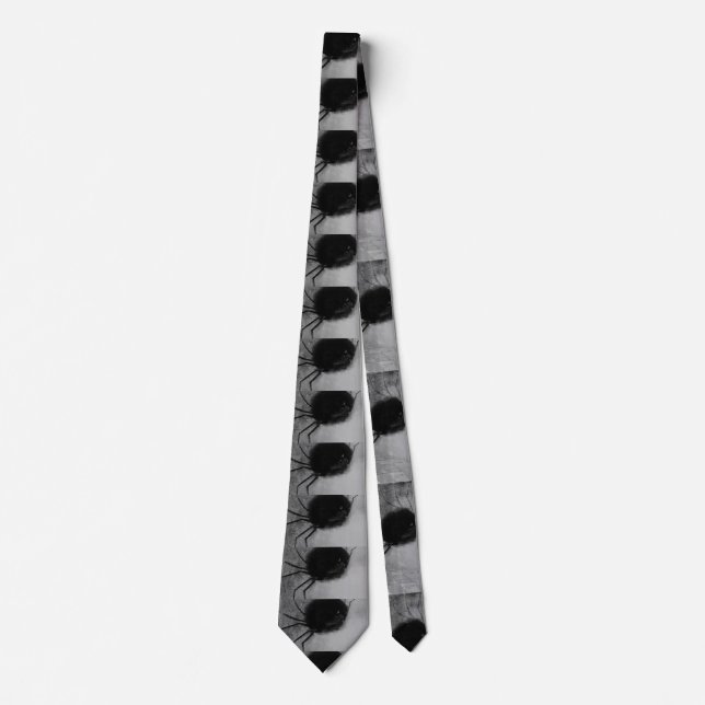 The Smiling Spider by Odilon Redon Tie (Front)