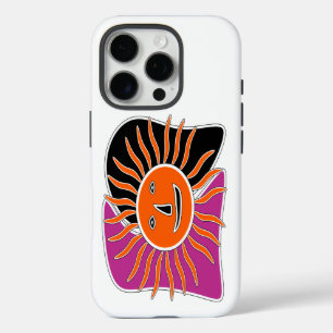 The smiling sun face  Case-Mate iPhone case
