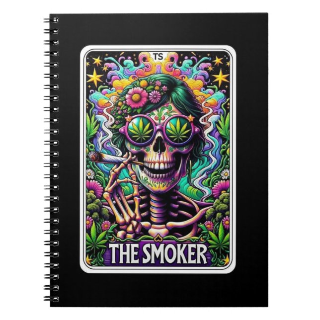 The Smoker Tarot Card Notebook Collection (Front)