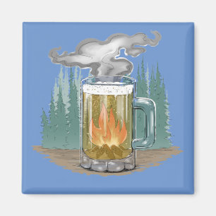 The Smokey Beer Magnet
