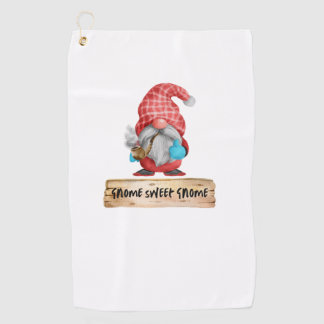 The Smoking Gnome Golf Towel