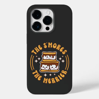 The S'mores The Merrier Funny Kawaii Camping Gift Case-Mate iPhone 14 Pro Case