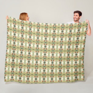 The Snail and the Magic of the Blossom Crowns Fleece Blanket