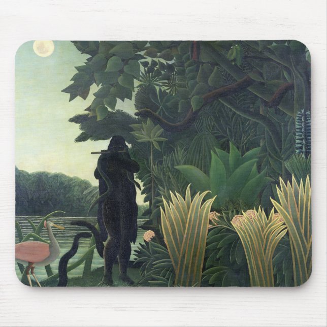 The Snake Charmer, 1907 Mouse Pad (Front)
