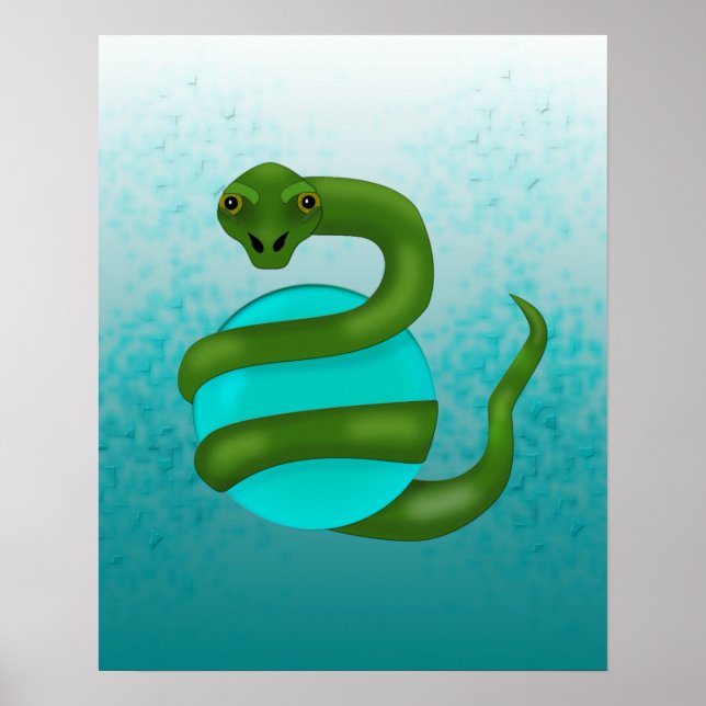 The Snake Poster (Front)