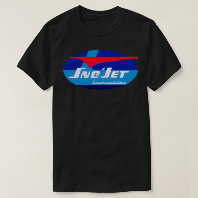 The Sno Jet Snowmobile T-Shirt (Design Front)