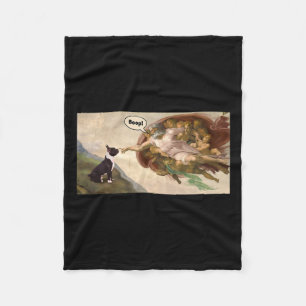 The Snoot Of French Bulldog Frenchie Bull Dog Meme Fleece Blanket