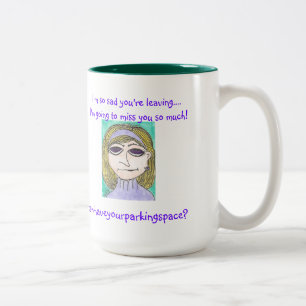 The Snooty Sisters Design Two-Tone Coffee Mug