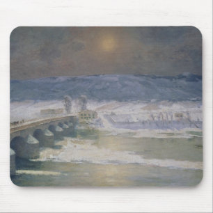 The Snow in the Auvergne, 1886 Mouse Pad