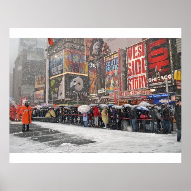 The Snow Must Go On Print (Front)