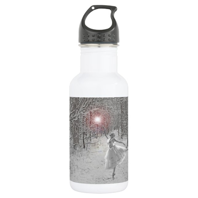 The Snow Queen 532 Ml Water Bottle (Front)
