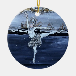 The Snow Queen Ceramic Ornament