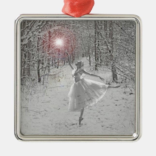 The Snow Queen Metal Tree Decoration (Front)
