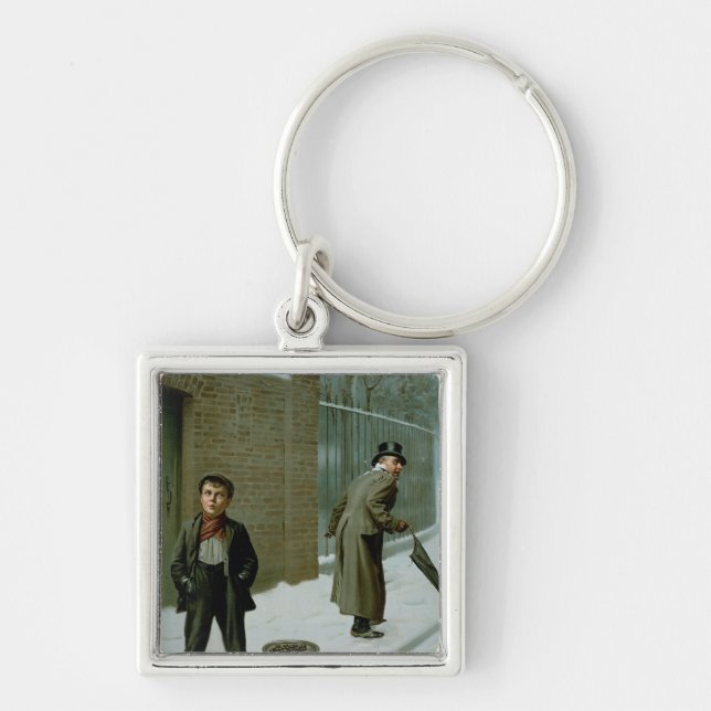 The Snowball - Guilty or Not Guilty Key Ring (Front)