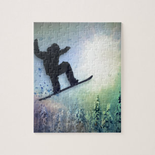 The Snowboarder: Air Jigsaw Puzzle