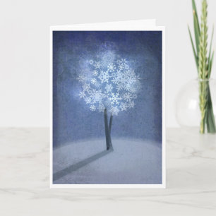 The Snowflake Tree Holiday Card