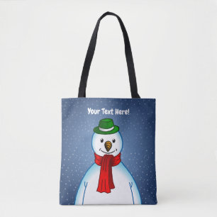 The Snowman and the Snowy Weather Tote Bag