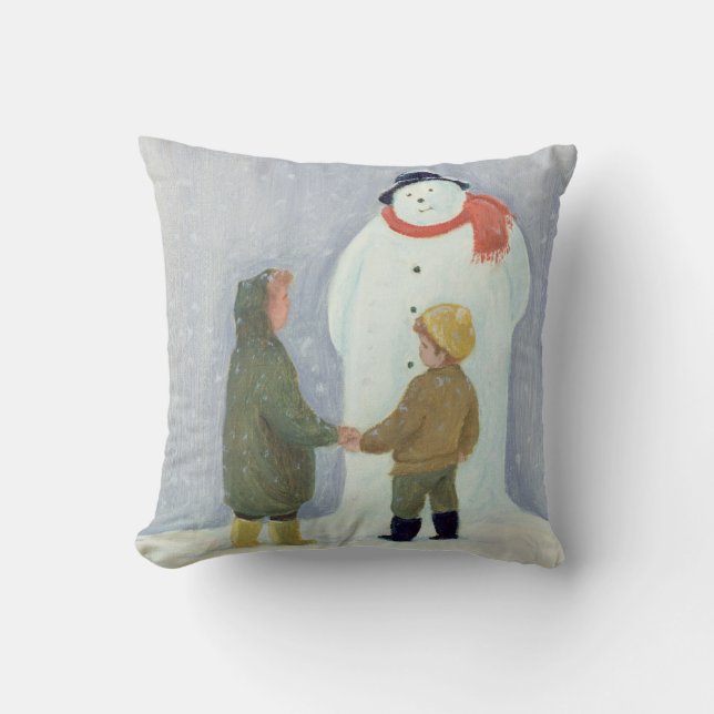 The Snowman Cushion (Front)