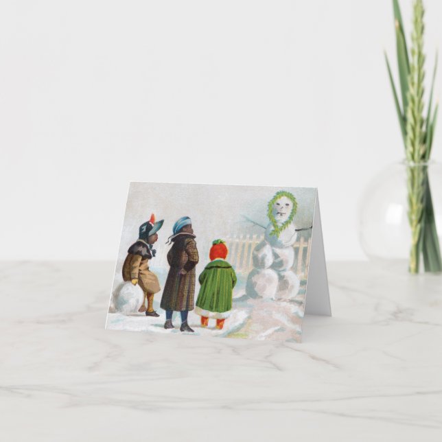 The Snowman Note Card (Front)