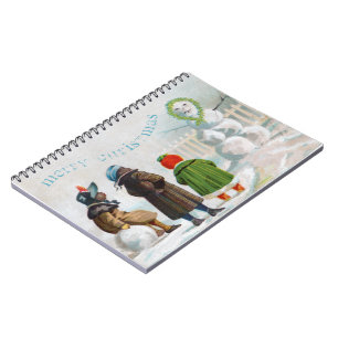 The Snowman Spiral Photo Notebook
