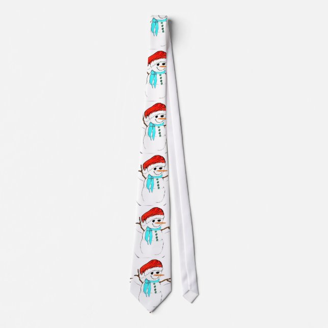 THE SNOWMAN tie (Front)