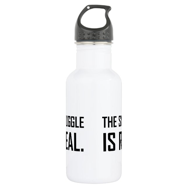 The Snuggle Is Real 532 Ml Water Bottle (Front)