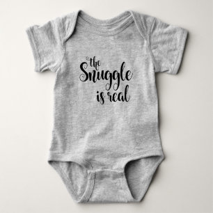 The Snuggle is Real Baby Bodysuit