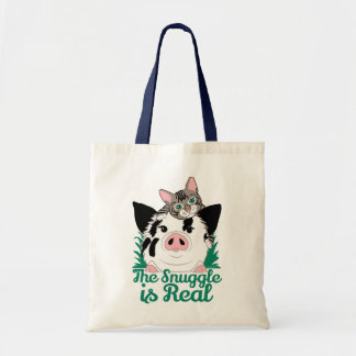 The Snuggle Is Real Juggling Daisies Tote