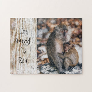 The Snuggle Is Real Personalised Puzzle