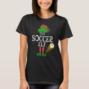The Soccer Elf Group Matching Family Christmas Bal T-Shirt