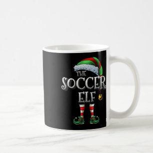 The Soccer Elf Shirt Matching Family Soccer Christ Coffee Mug