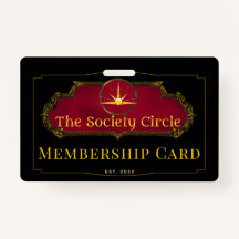 The Society Circle's Membership Card ID