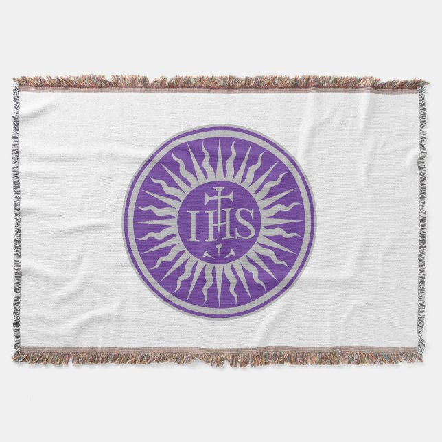 The Society of Jesus - Jesuit Throw Blanket (Front)