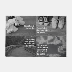 The Socks That Mum Folds - Laundry Room Mat