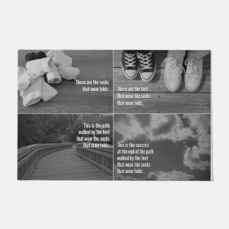 The Socks That Mum Folds - Laundry Room Mat