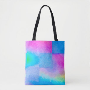 The soft Art nice Color splashes. Surface design s Tote Bag