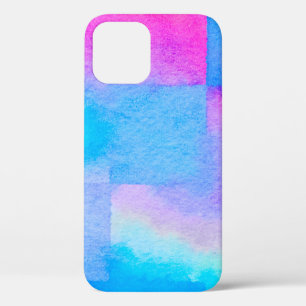 The soft Art nice Colour splashes. Surface design iPhone 12 Case