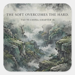 The Soft Overcomes the Hard Sticker