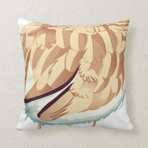 The soft sleeping bag of a plover cushion