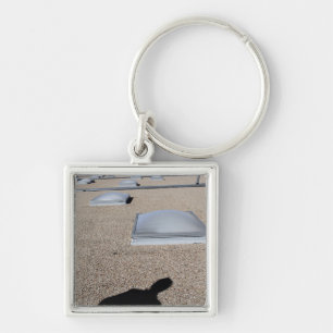 The solar day lighting system key ring