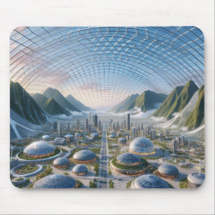 The Solar Dome Metropolis Mouse Pad