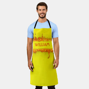 The Solar Flare Chef's Apron