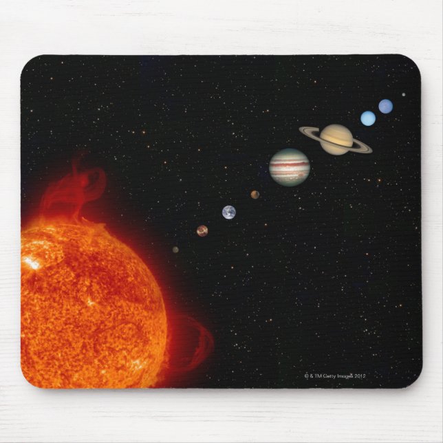 The Solar System 2 Mouse Pad (Front)