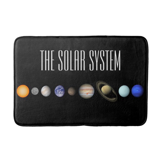 The Solar System Bath Mat (Front)