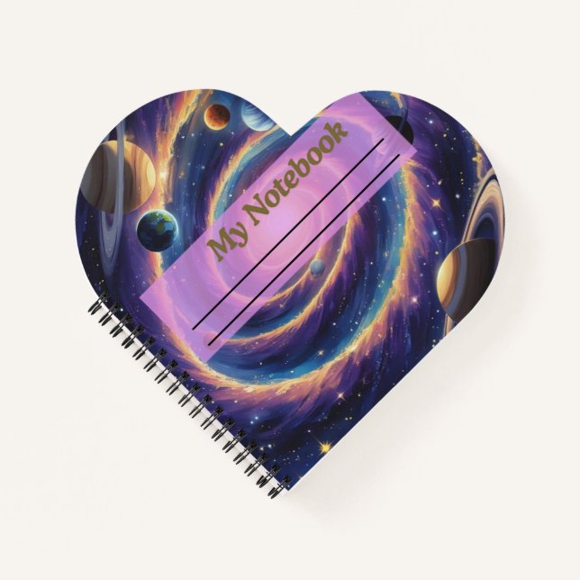 The Solar System Galaxy Notebook (Front)
