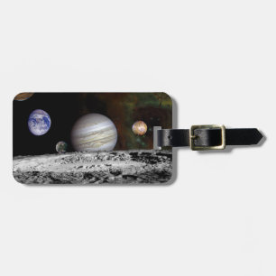 The Solar System Luggage Tag